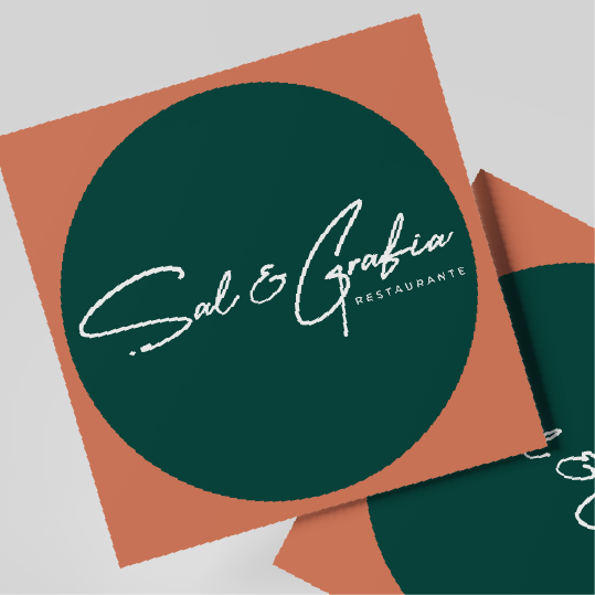 Novo logotipo do Restaurante Sal&Grafia