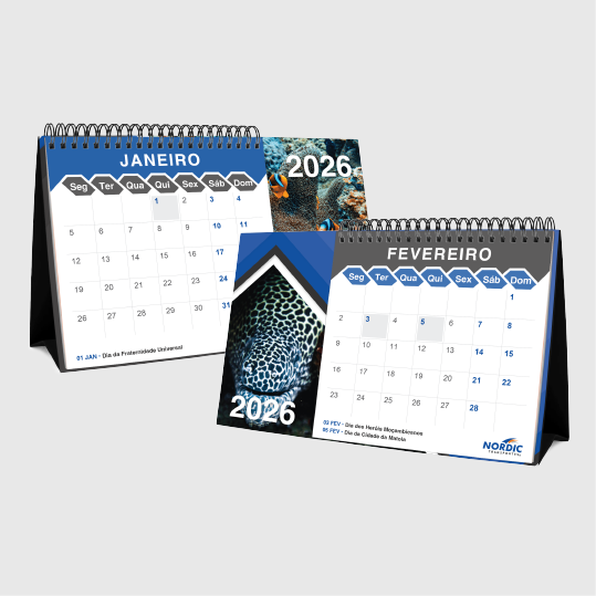 Calendários anuais da Nordic